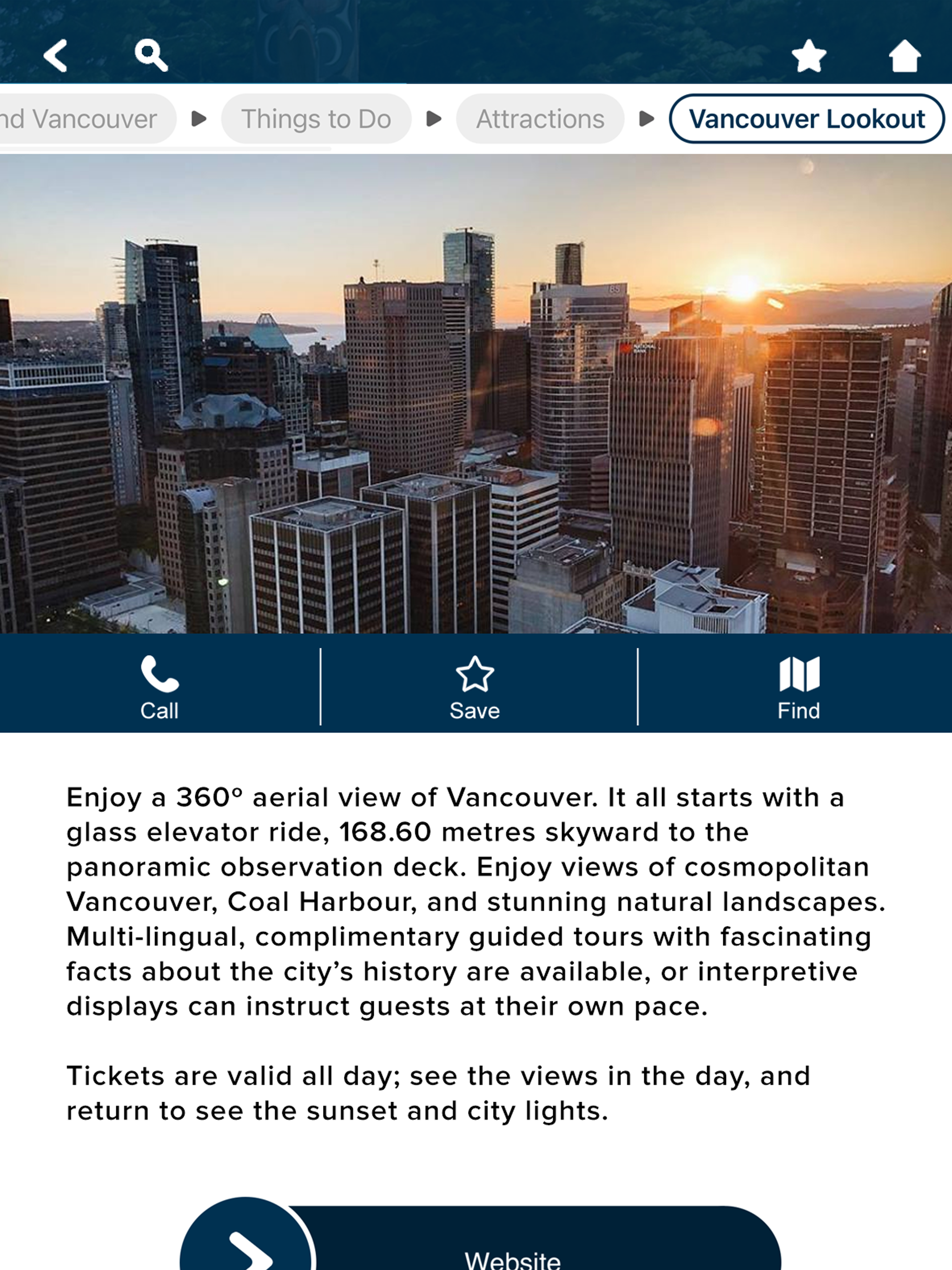 Find Vancouver