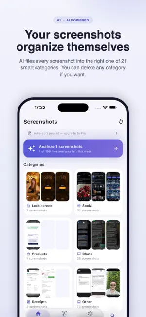Snaply | AI Gallery Organizer screenshot 1