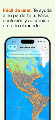 Horarios de Misa iPhone screenshot 2