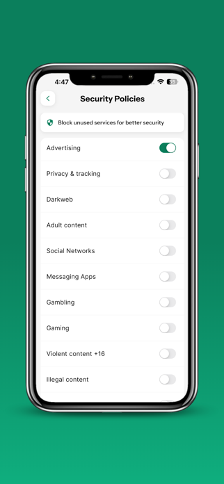 Hafnova Mobile Security Screenshot 3 of 5