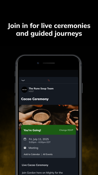 Rune Soup iPhone screenshot 5 - Social Networking app