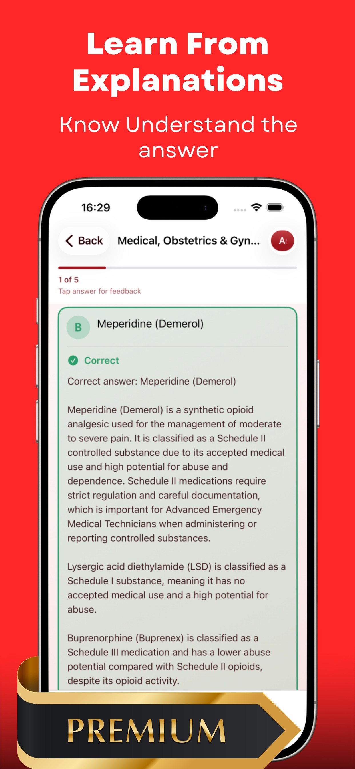 Screenshot 4 of AEMT Practice Test 2026 NREMT