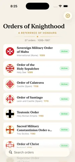 Скриншот Orders Of Knighthood на iPhone 1