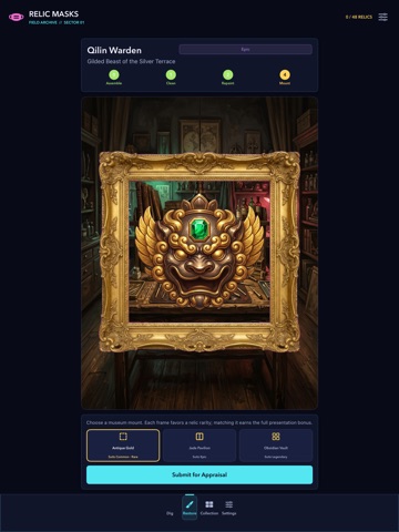 Relic Masks iPad screenshot 5