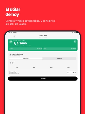 IGV Peru Tool: Tax Calculator iPad screenshot