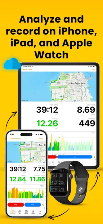 Cyclemeter Cycling GPS Tracker: Screenshot 8 von 10