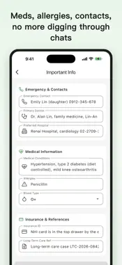 Care Logger screenshot 3