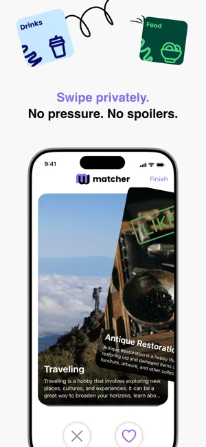 Matcher - Decide Together screenshot 3