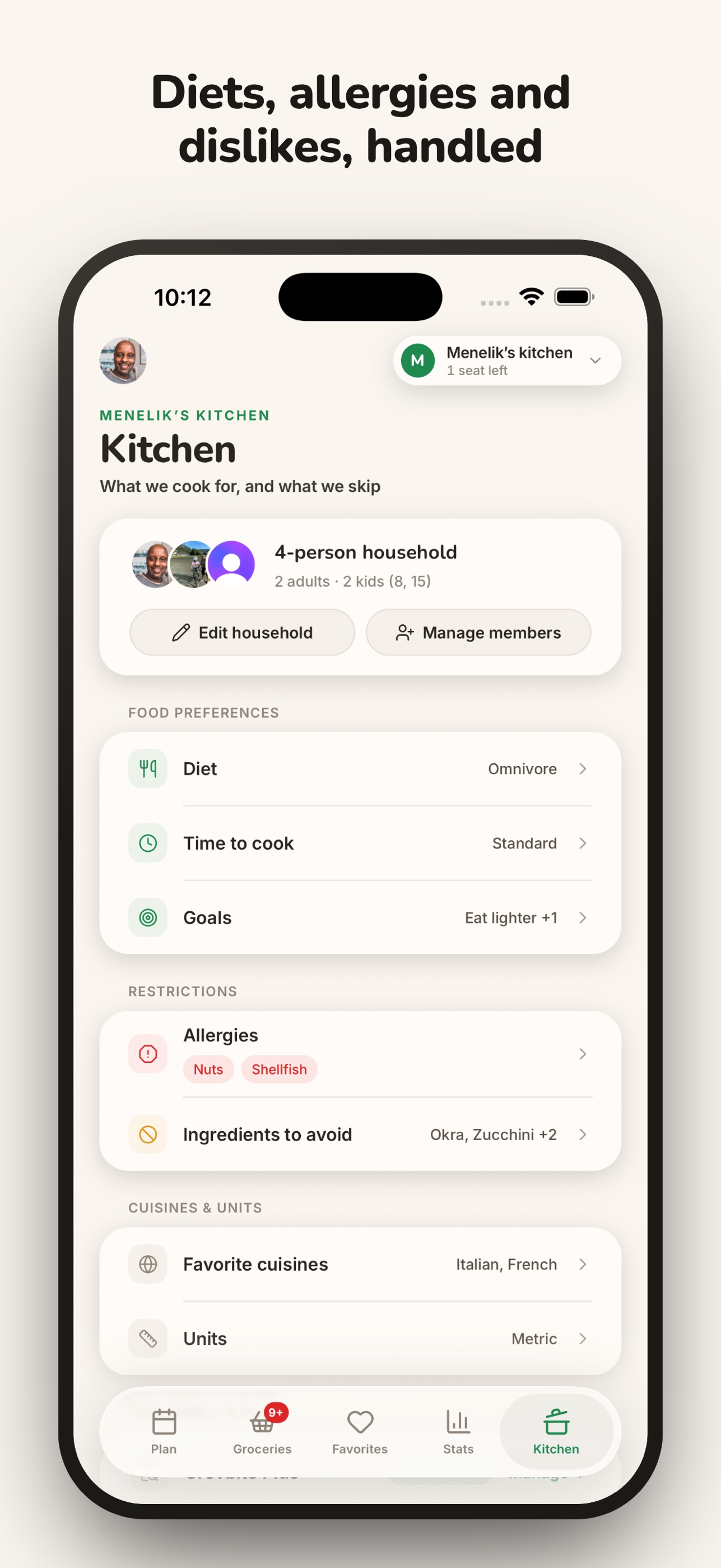Screenshot 5 of Grovbite: Family Meal Planner