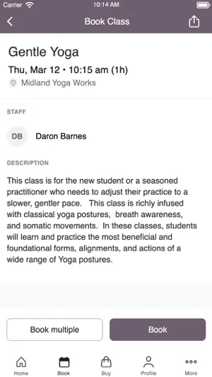 Midland Yoga Works screenshot 3