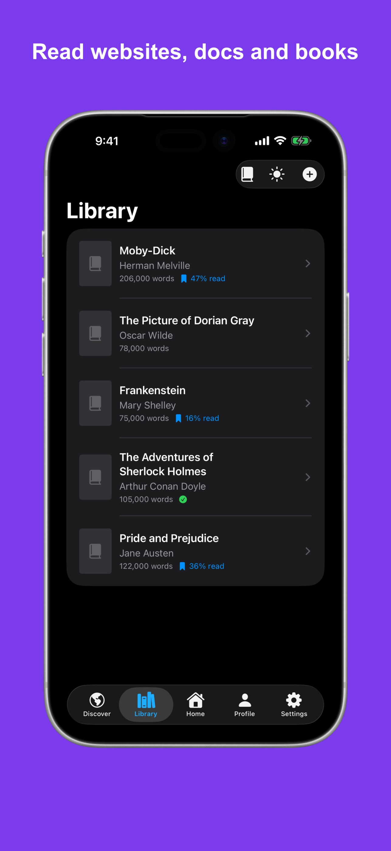 Screenshot 2 of Nimbus-Reader