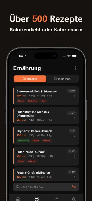 BULKR: Kalorien Tracker screenshot 2