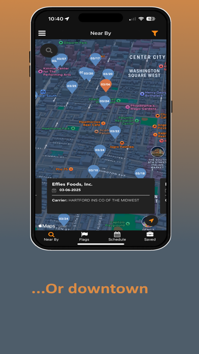 Insurance Xdate screenshot