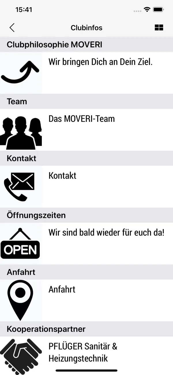 Screenshot #3 pour MOVERI FITNESS