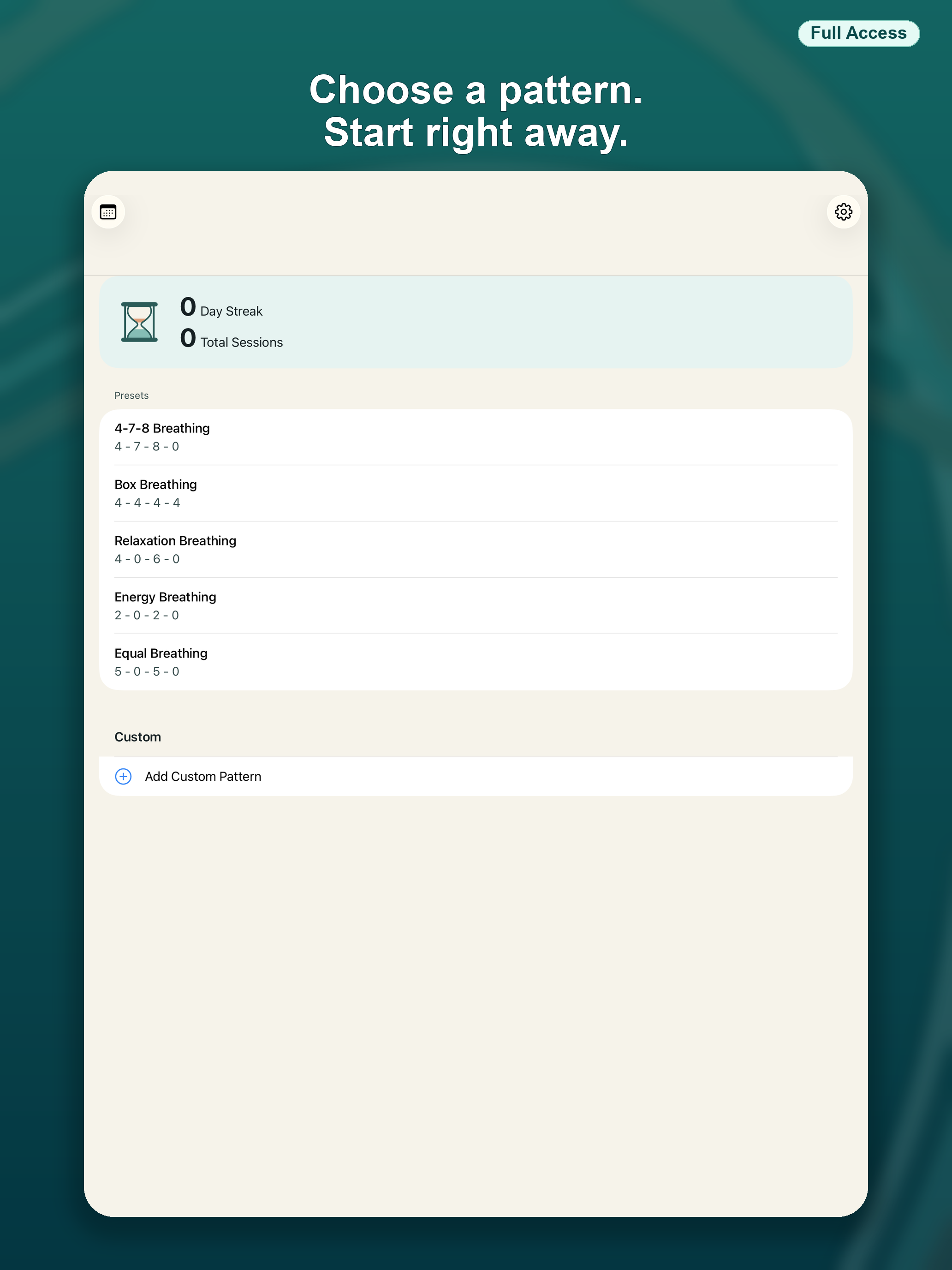 BreathTimer: Calm Breathing screenshot 6