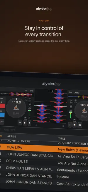 AlyDeejay: Dj App & AI Automix screenshot 2