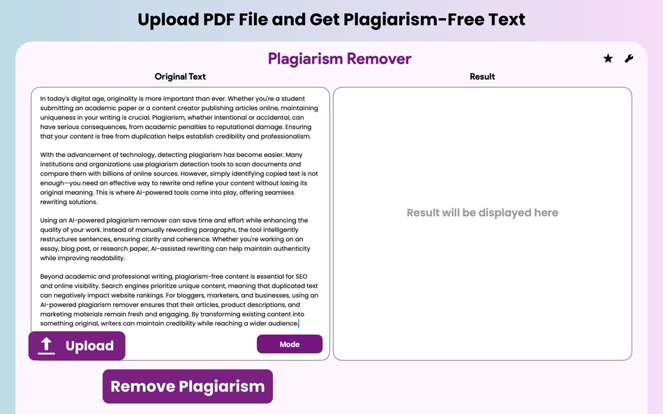 #3. Plagiarism Remover & Detector (macOS) 由: Mahwish Hasnat