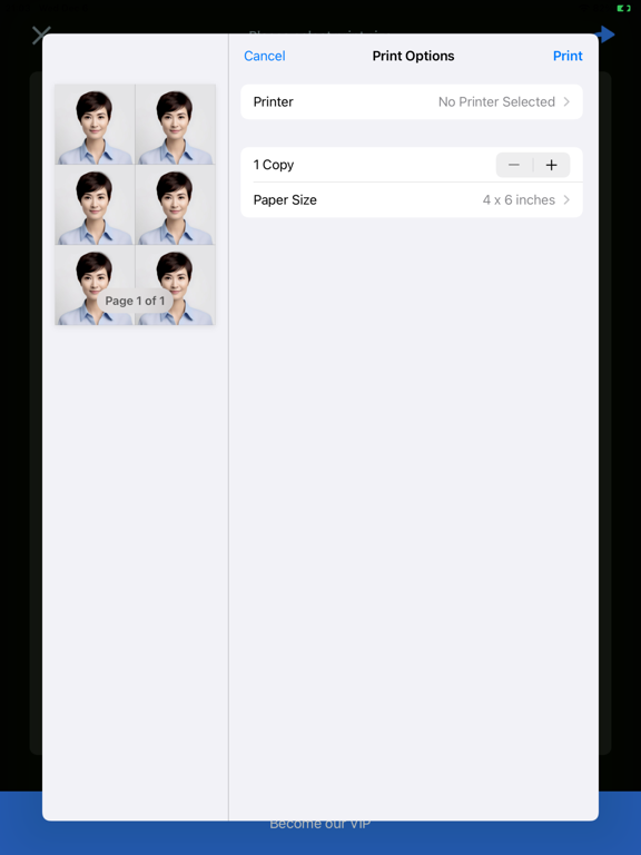 Passport Photo - IDPhoto4You iPad screenshot 5 - Utilities app