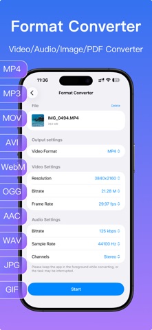 Media Converter-MP3 Converter Screenshot 1 of 6