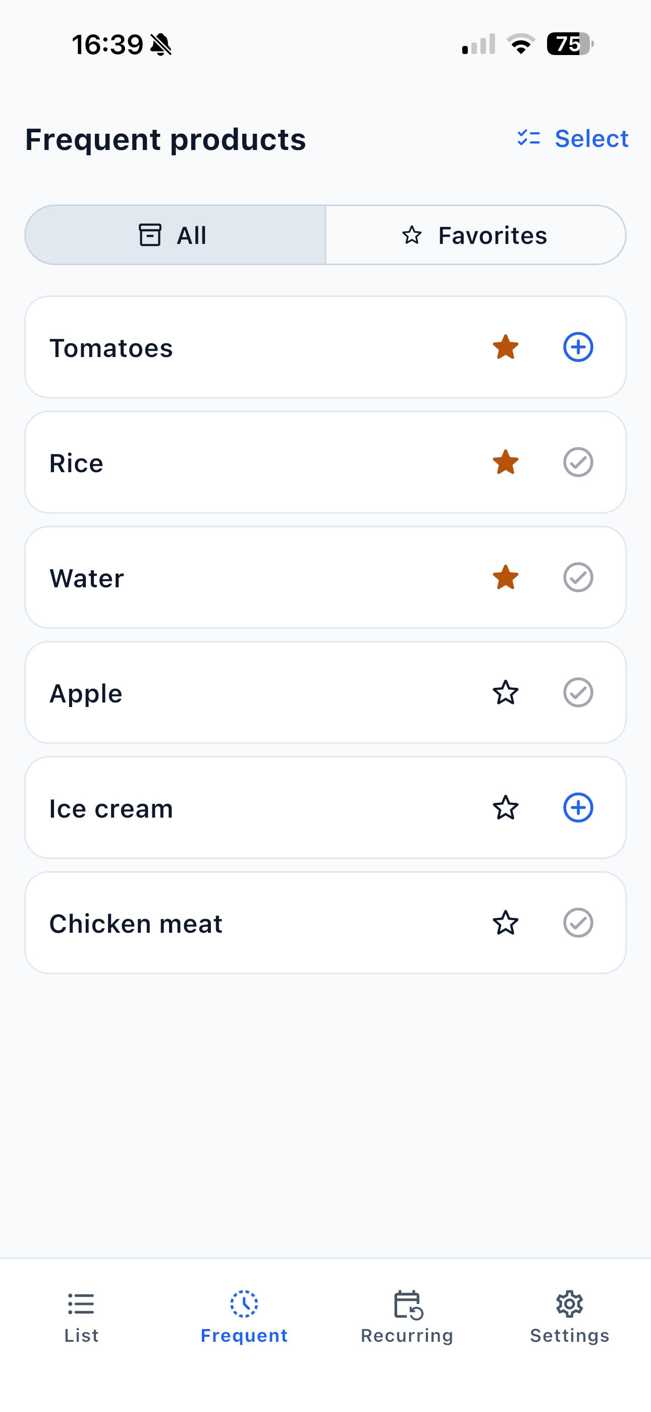 ListaSimple - Shopping list screenshot 6