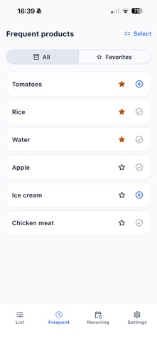 ListaSimple - Shopping list Screenshot 6 of 8