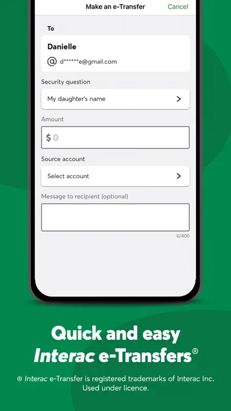Desjardins mobile services screenshot 5 of 9