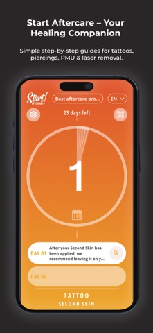Start aftercare Screenshot 1 of 7