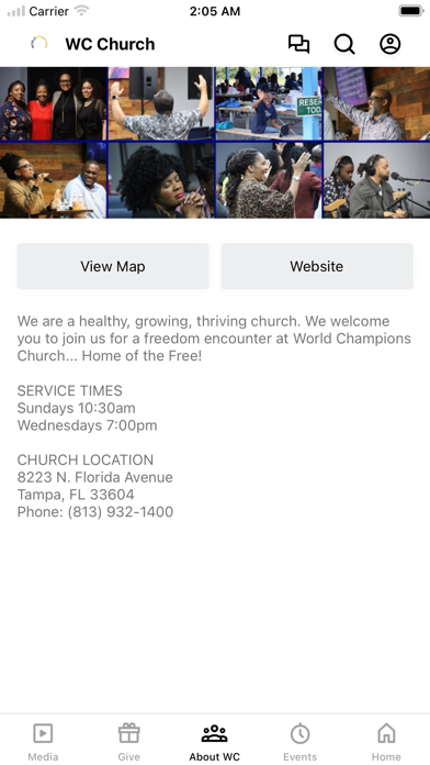 Screenshot #2 pour World Champions Church