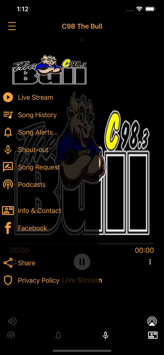 C98 The Bull WCEF-FM