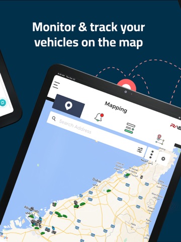 RASD Tracking iPad screenshot