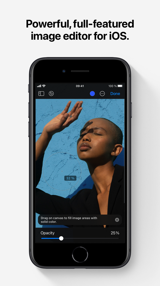 #1. Pixelmator (iOS) De: Apple