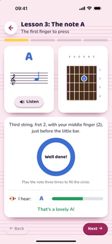 Guitarrín: Learn the Guitar screenshot 2