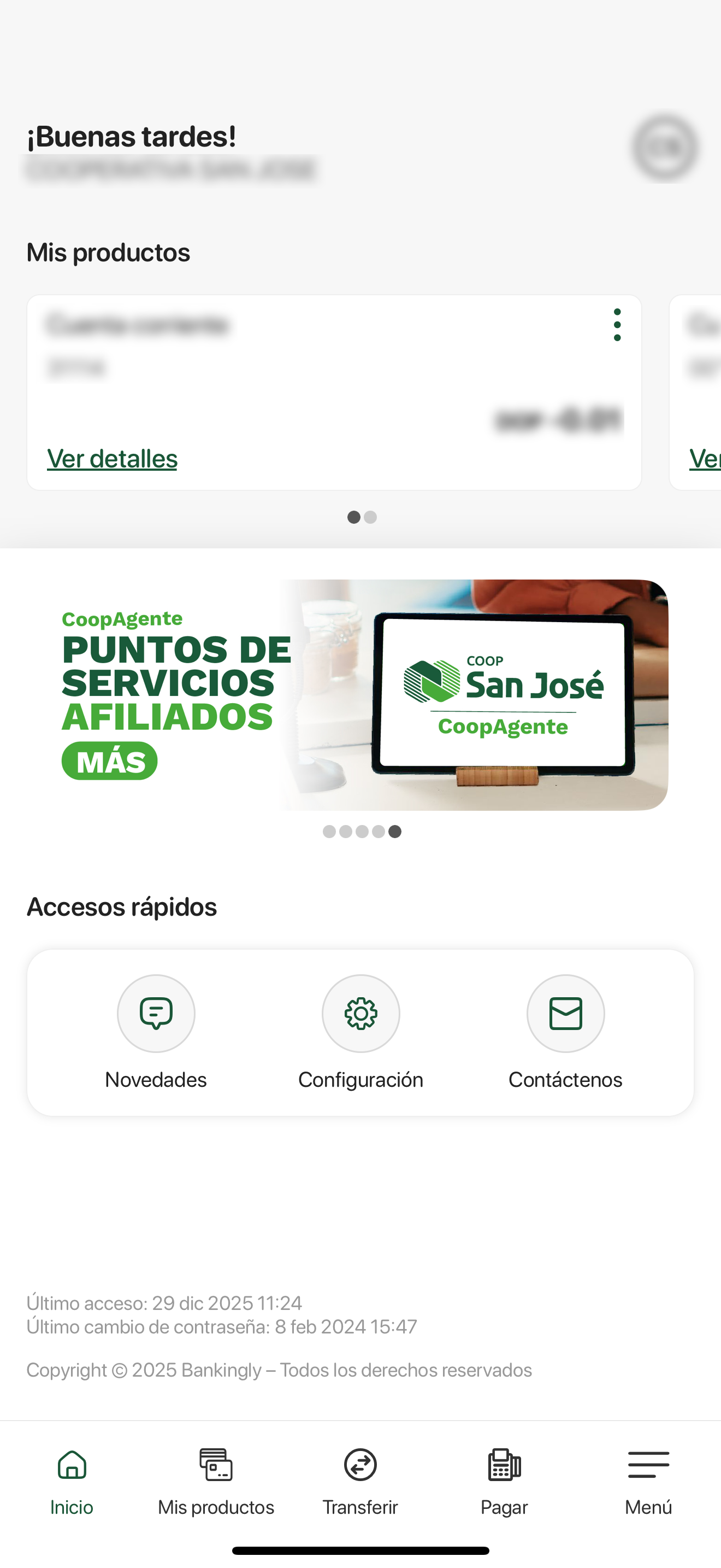 CoopSanjosé En Línea