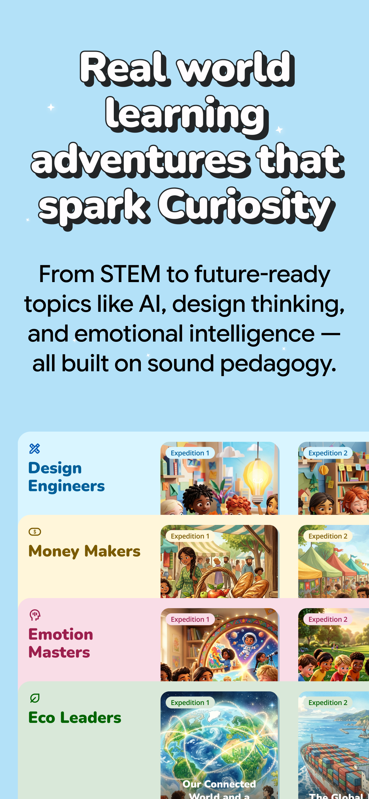 Sparkli: Learning Adventures
