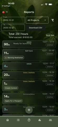 GRDN: Mindful Productivity screenshot