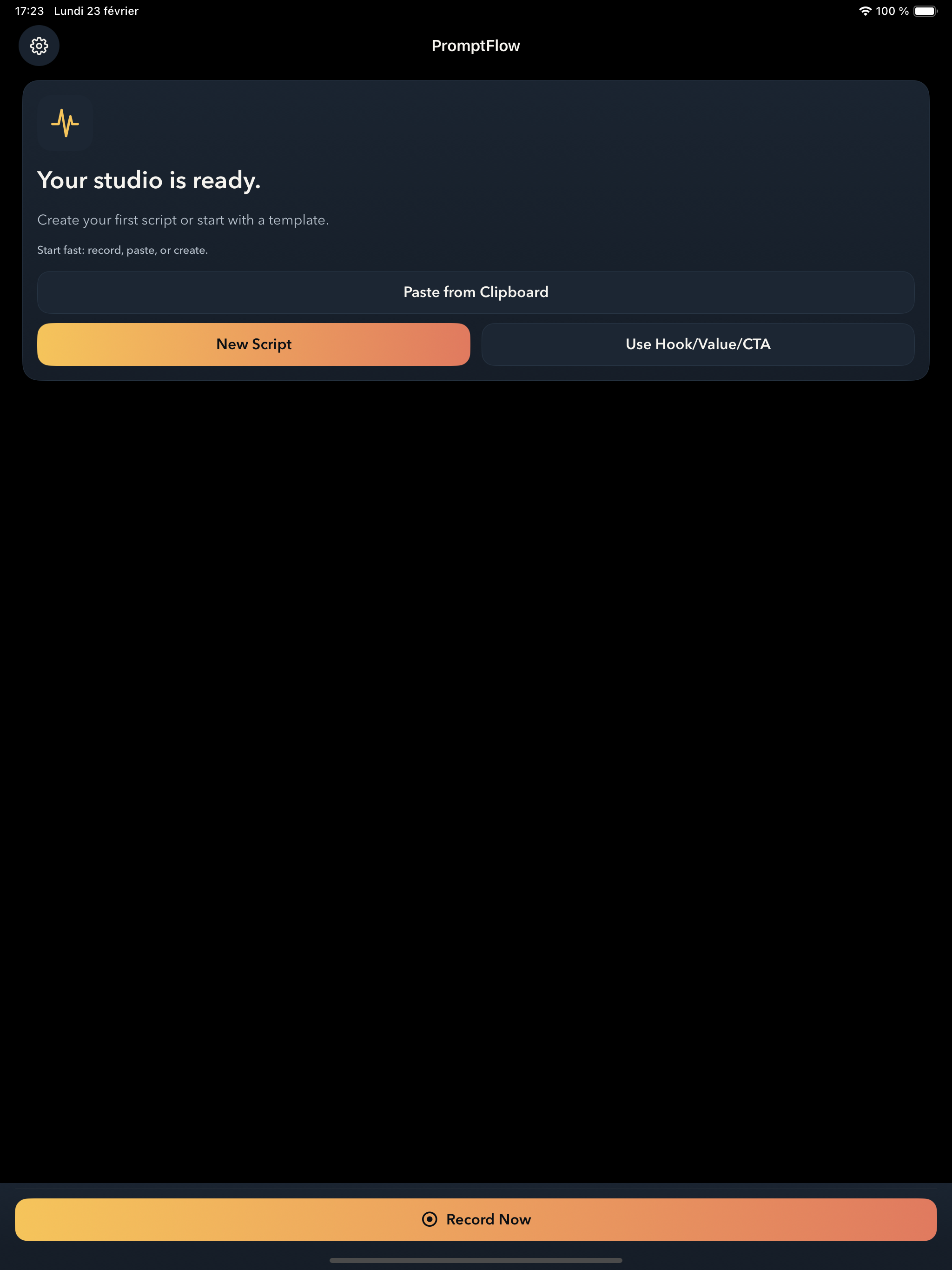 PromptFlow Teleprompter