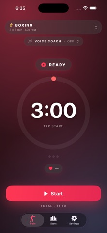 Boxing Timer: Round Coach Screenshot 1 of 4