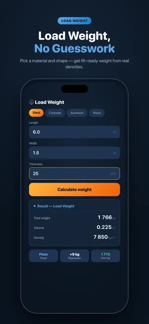 RigCalcPro: Rigging Calculator screenshot 4