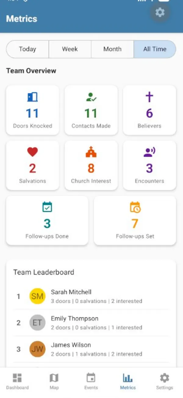 Screenshot #3 pour Door2Door - Church Canvassing