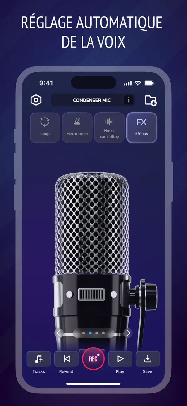 Screenshot #3 pour Pro Microphone pour chanter