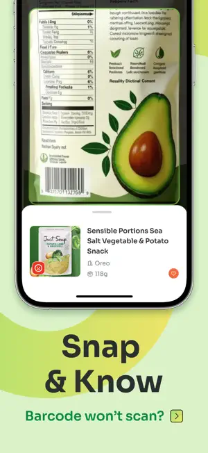 Food & Product Scanner - zapit screenshot 4