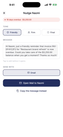 App screenshot