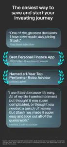 Stash: Investing made easy screenshot #1 for iPhone