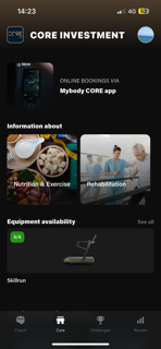 CORE Social Wellness Club screenshot 2
