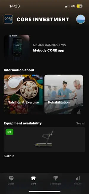 CORE Social Wellness Club screenshot 2