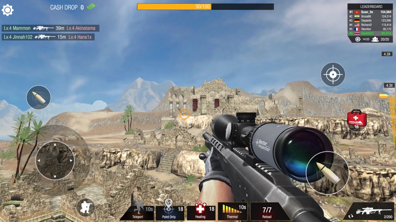 Sniper 3D: Bullet Strike PvP screenshot 6