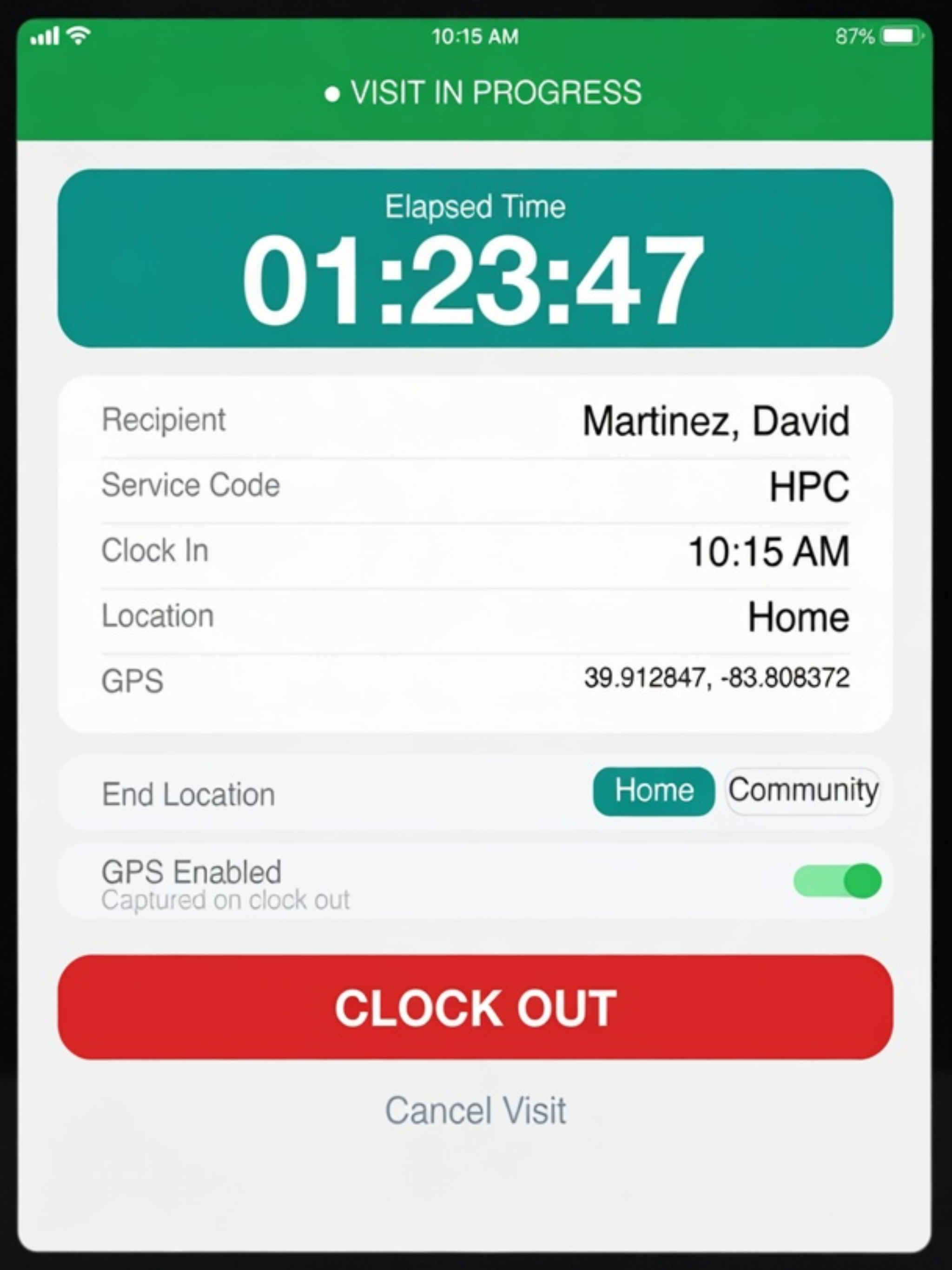 LostCreek EVV screenshot 7