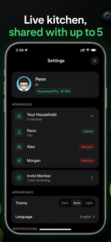 Fridgi – Fridge & Food Tracker Screenshot 7 of 10