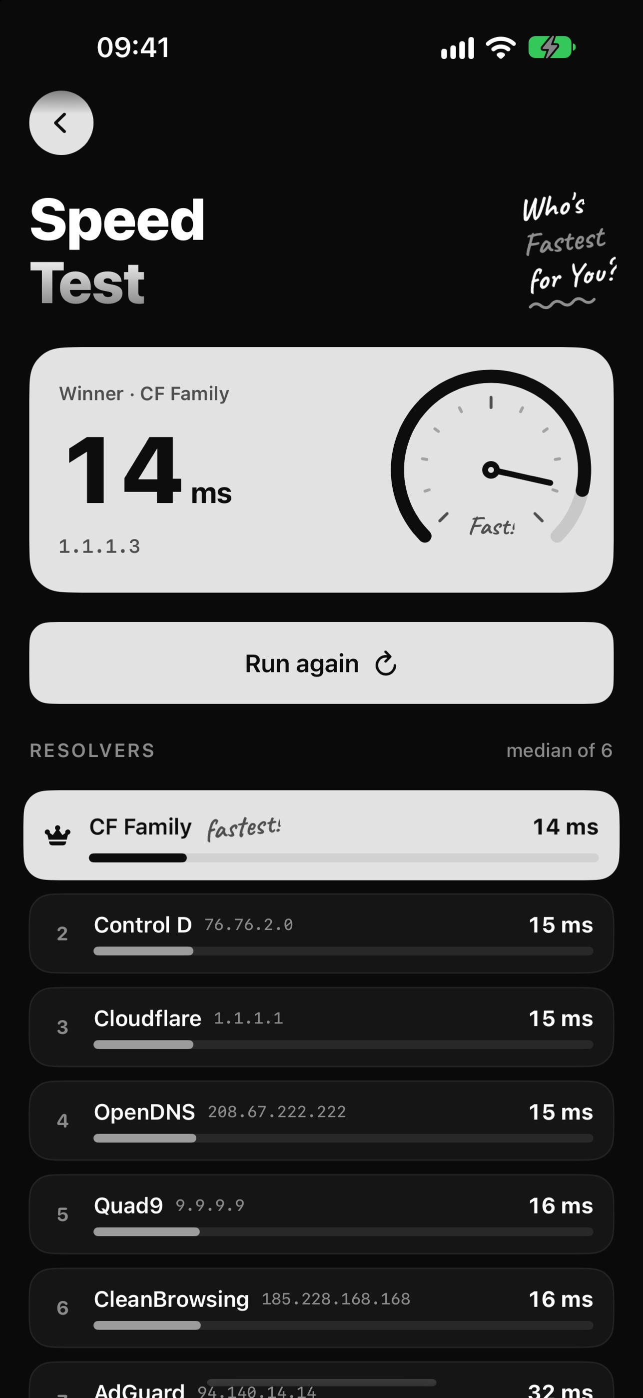 Screenshot 4 of Hap DNS: Speed Test & Lookup