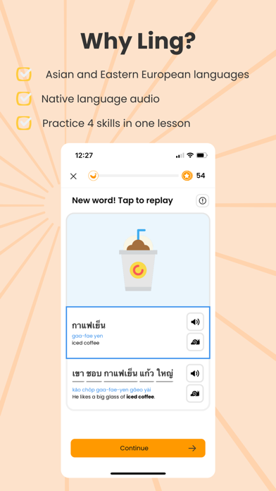 Ling - Language Lessons Screenshot